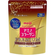 ของแท้ 100% Meiji Amino Collagen Premium 28 วัน (สูตรพรีเมี่ยม-ซองทอง)เพื่อผิวสวย เด้ง เด็ก สูตรพรีเ