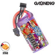 Gaoneng GNB 15.2HV 1100mAh 120C 4S Lipo Battery with XT60 Plug GNB1100/120-4SP