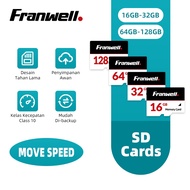 Franwell Micro SD Card FRANWELL 16 32 128GB64 - Durable, Waterproof High Endurance CCTV Memory Card