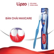 [Combo 5] Bàn Chải Đánh Răng Lipzo Maxcare Cho Người Lớn Công Nghệ Lông Chỉ Tơ Nha Khoa Mảnh Siêu Bề
