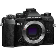 Olympus OM SYSTEM OM-5 Mirroless Camera Body Only (Black)