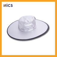 หมวกHAT L หมวกกันแดด กันUV กันฝน สะท้อนความร้อน สามารถม้วนพับเก็บได้ (Free size) ปีกหมวก 44 cm.