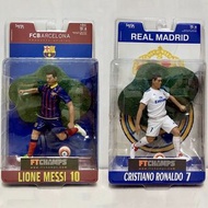 美斯 C朗 Figure 公仔 手辦 紀念品/Leo Messi/巴塞隆拿 Barcelona/基斯坦奴·朗拿度 Cristiano Ronaldo dos Santos Aveiro/皇馬 Real