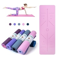 Yoga Mat Tpe Yoga Mat Double Pink Yoga Mat/