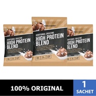 Muscle Matrix High Protein Blend 1 Sachet (Chocolate) - Whey Protein, Muscle Recovery, Cutting, Susu
