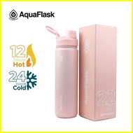 ♞Ballet Pink Aquaflask 22oz Wide Mouth with Aquaflask Ecobag