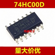 10PCS Original 74HC00D SOP-14 SOP 3.9MM SOP14 Logic Chip 74HC00D, 653