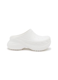 BALENCIAGA X CROCS PLATFORM RUBBER MULES