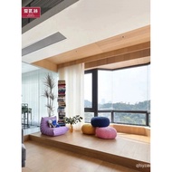Custom Solid Wood Platform Bed Integrated Bed Tatami Bay Window Living Room Platform Bed Guesthouse 