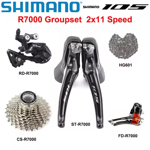 SHIMANO 5800 R7000 Groupset 105 5800 R7000 Derailleurs ROAD Bicycle ST+FD+RD+CS+CN Front REAR Derail