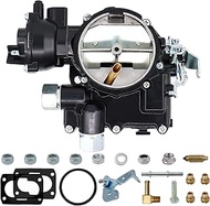 NENKUTEN Marine Carburetor 2 Barrel Carb for Mercruiser 3.0L/2.5L Electric Choke 4 CYL Engines with 