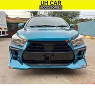 PERODUA AXIA 2023 2024 GR SPORT FRONT BUMPER BODYKIT LED DRL
