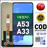 LCD OPPO A53 A33 Original asli Fullset Glass Touchscreen Digitizer ori COD