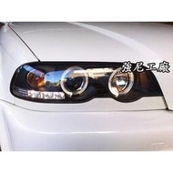 【現貨】全新寶馬 BMW E46 99-02年 2門 雙門 318 320 330ci LED光圈 魚眼大燈