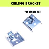 Super Doso Bracket Curtain Ceiling Bracket (Ceiling) Aluminium Rail Langsir Bracket Siling Single track curtain bracket