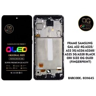 Samsung A52 4G Lcd A52 5G/ A52s Oled/ + Finger On Frame Original