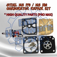 (MS180 DIAPHRAGM) Carburetor Diaphragm Kit for STIHL MS170 MS180 MS210 MS230 MS250 CARBURETOR REPAIR