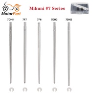 7 Series Mikuni Carburetor Jet Needles Kit, Needles 7DH5 7F7 7F6 7DH3 7DH2 Replacement for Mikuni VM
