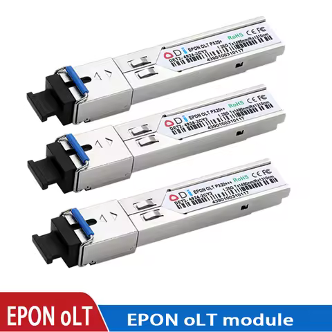 ODI GBIC PX20++++ 20KM FIber PON module 7/8/9DB EPON OLT SFP Modules SC port Compatible With BDCOM H