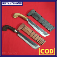 COD golok cacah tulang tebas bambu baja per khas banten