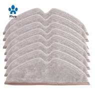 Premium 8PCS Microfiber Mop Cloth Pads for  , Q8, S5 Max, Q5 Pro, E4, E5, S5, S6, S6 Pure MaxV, Q5