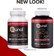 ✅READY STOCK✅ Qunol, Ultra CoQ10, 100 mg, 120 Softgels