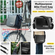 Rockbros AS-008-1 Front Block Bag Bicycle Waterproof Bicycle Front Bag