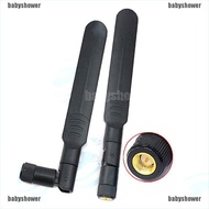 【BBS】8dBi 2.4GHz 5GHz 5.8GHz Dual Band Wireless WiFi Router Antenna SMA Jack Male