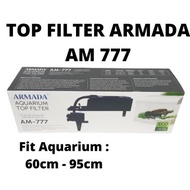 MESIN Complete Filter Box ARMADA AM 777 1600 Top Aquarium Filter Machine Full Set