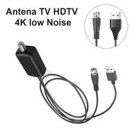 Penguat Sinyal Antena TV HDTV Antena Amplifier 4K Low Noise Signal Booster for Digital TV