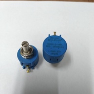 3590S-2-502L 5Kวอลลุ่ม10รอบ5Kสีฟ้า ตัวต้านทานปรับค่าได้10รอบ Potentiometerโพเทนชิโอมิเตอร์ (แพ็ค20ตั