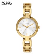 Fossil Women's Kerrigan Analog Watches ( BQ3852 ) - Quartz, Gold Case, 32 MM Round Dial,  Gold Stain