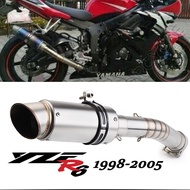 Hot Sale Suitable for YAMAHA YAMAHA R6 Dedicated Exhaust Pipe R6 Exhaust Pipe R6 Exhaust Pipe Univer