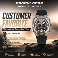 Pagani Gear Unisex Rubber Quartz Watch PG-L4004
