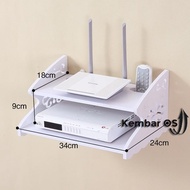 Wifi Modem Recorder Floating Rack For Ac Tv Remote/Evander.Online