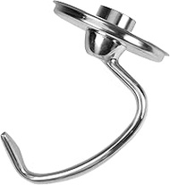 Stainless Steel Dough Hook Attachment for 4.5/5 Quart KitchenAid Tilt-Head Stand Mixers,Dough Hook k