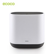 (พร้อมส่ง)ECOCO ถังขยะ 10 ลิตร ถังขยะในห้องน้ำ ในตัวสองชั้น เปิดเพียงคลิกเดียว ถุงขยะ