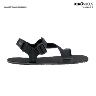 XERO SHOES Barefoot sandal รองเท้าแตะรุ่น NABOSO TRAIL ผู้ชาย สี Coal Black รองเท้าเดินเพื่อสุขภาพ NTM-CHBK