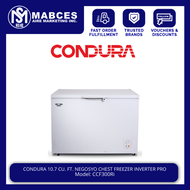 Condura 10.7 cu. ft.  Chest Freezer Inverter Pro CCF300Ri