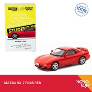Tarmac Works 164/ Mazda RX-7 FD3S Red Diecast Car