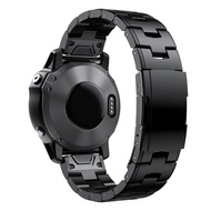 Titanium Alloy Bracelet Compatible for Garmin fenix 5X plusX/5X/6X/3/3HR watch strap 26mm for Descen