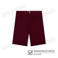 JOHN HENRY รุ่น MENS SLIM FIT SHORTS PANT (BURGUNDY) CODE: JH S424MSHSM11 กางเกงขาสั้น กางเกงลำลอง ก