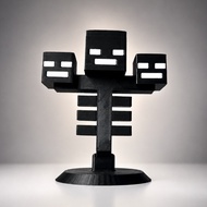3 Head Skeleton Figure | 3D Printed Boss Style Model | Gaming Desk Decor | Collectible Display