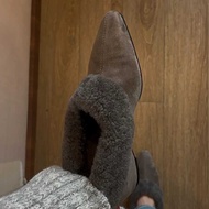 High Plush Shoes Women Autumn Winter All-Match Warm Fur Shoes