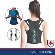 Back Brace Posture Corrector For Adults Children, Adjustable Full Back Support, Body Slimming Suppor
