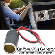 RL HW 12V 120W Car Charger Car Cigarette Lighter Female Socket Plug Connector Adapter