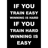 Inspirational Motivation Quote Training Art Silk Poster Print 24x36inch 0809