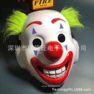 Eco-friendly PVC joker Mask Movie joker Halloween Ball Mask joker Glowing Mask 25.11.12