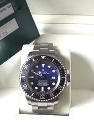 Rolex Deepsea Blue 116660 Box and Card