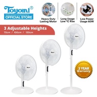 TOYOMI 16” 3-in-1 Adjustable Stand Fan FS 4076